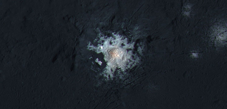 天文图吧：谷神小行星上的神秘亮斑
