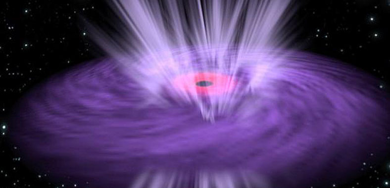 科学家首次测量黑洞内部的强风温度：数小时内剧烈变化