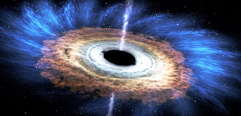 如果星星掉入黑洞会怎样