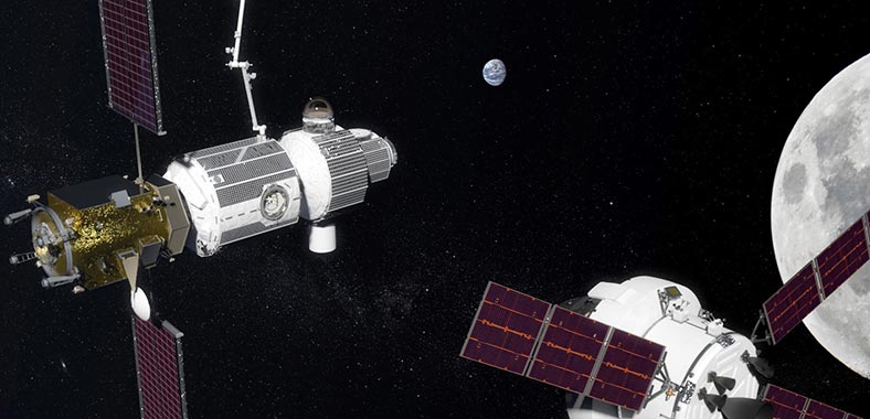 美航天局计划在月球轨道建造太空港往返火星