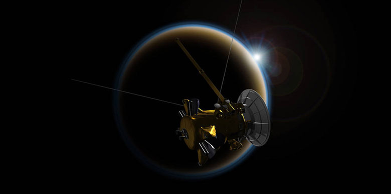 卡西尼号周六开启谢幕之旅：最后一次近距飞越泰坦