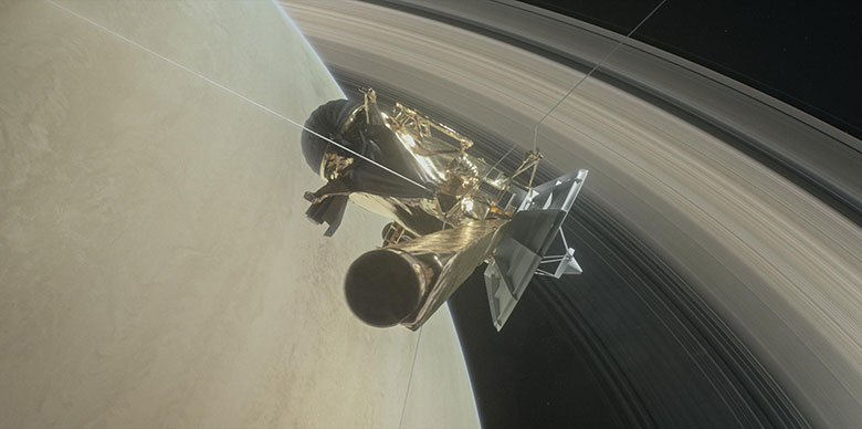 视频：卡西尼号土星探测器终章之旅