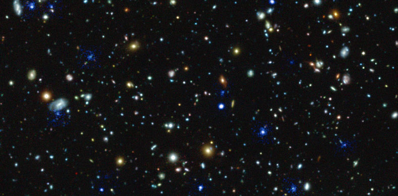 窥探宇宙大爆炸10亿年后的太空！看看新发现的这72个星系吧 