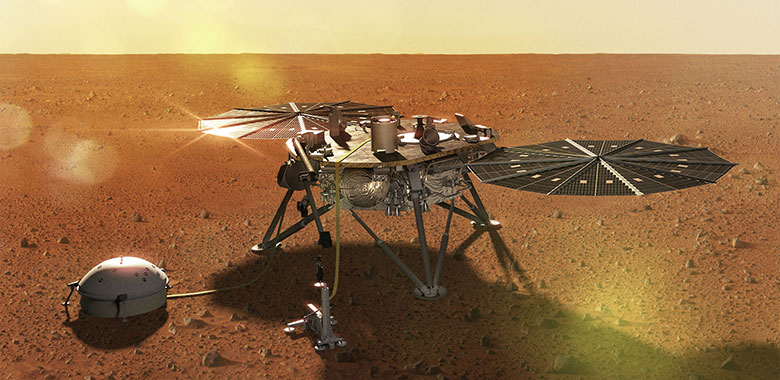 全程模拟：NASA洞察号探测器如何登陆火星