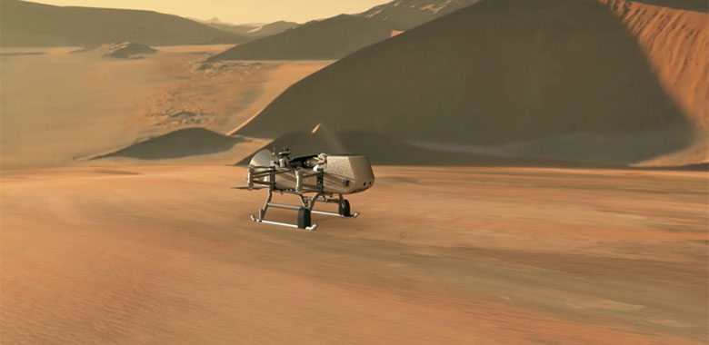 视频：NASA要派四旋翼无人机寻找土卫六的生命起源线索
