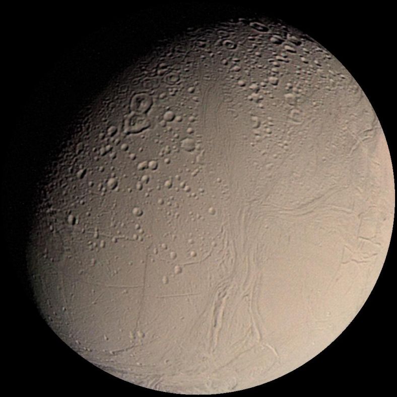 土卫二Enceladus（旅行者二号摄）