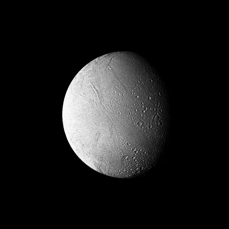 土卫二Enceladus（旅行者二号摄）