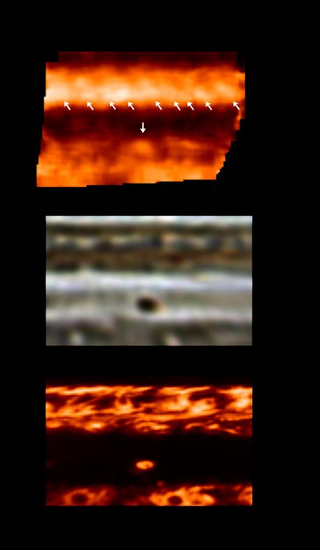 木星上的暗斑（伽利略号摄）