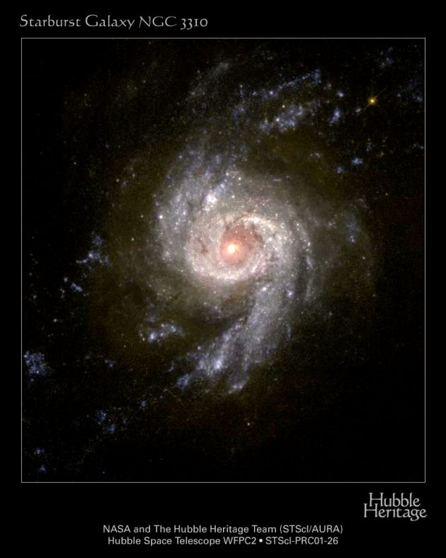 星暴星系NGC3310