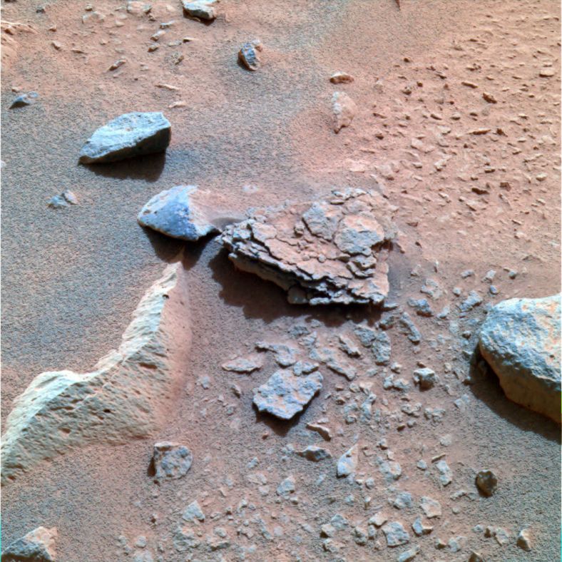 独特的火星岩石“Mini”