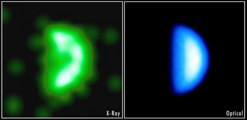 金星的X光影像