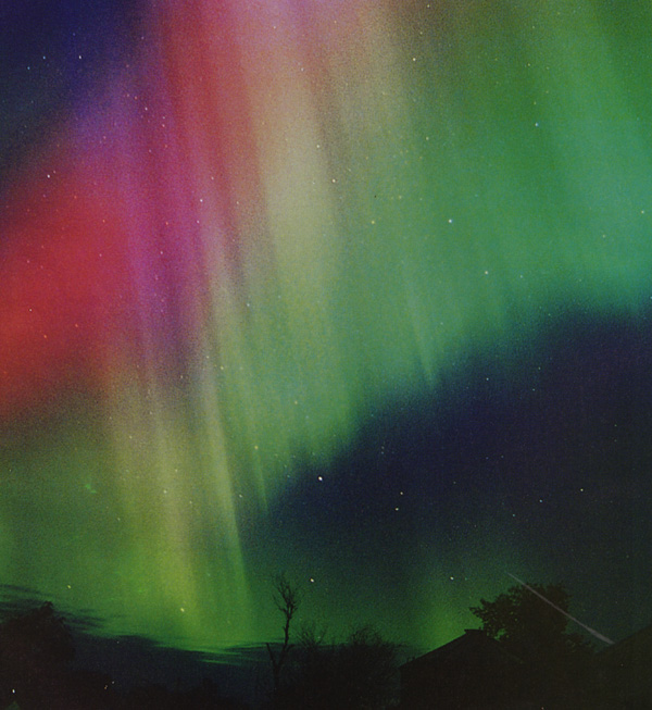 1998年9月25日出现在美国达科他州上空的北极光