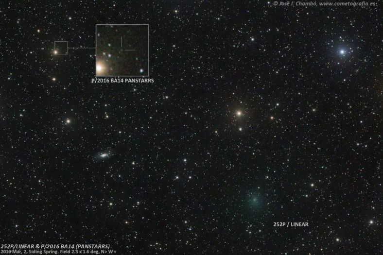 252P/ LINEAR彗星和它的小伙伴（澳大利亚）