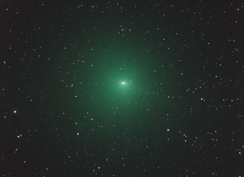 绿色彗星252P光临地球（纳米比亚）