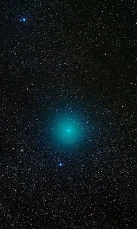 绿色彗星252P光临地球（日本）