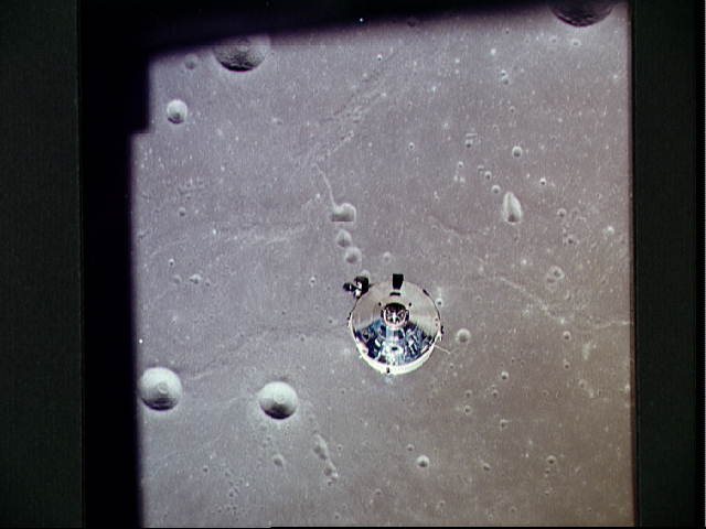 阿波罗11号的指令舱和服务舱
